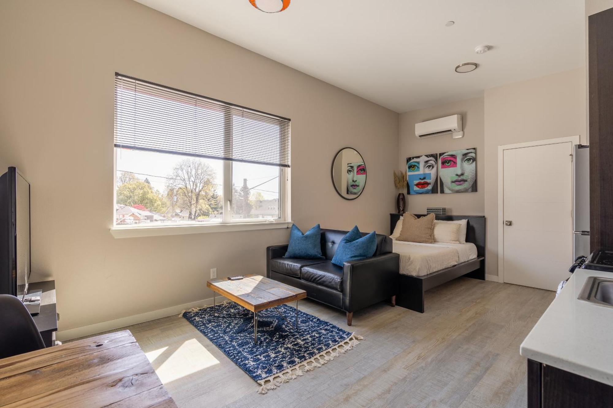 פורטלנד Sunny Studio Apartment - Food Carts, Coffee & Bars מראה חיצוני תמונה